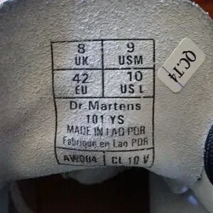 Dr. Martens | Shoes | Host Pick Dr Martens Mens Size 9 White  display picture 1